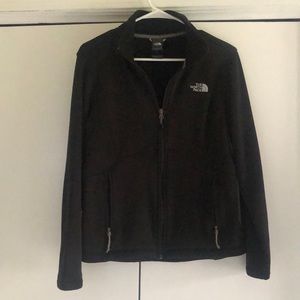Women’s black north face jacket - M